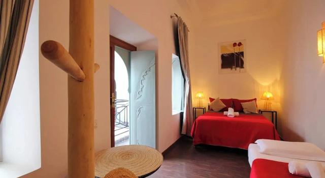 Трёхместный номер Comfort Riad Pierres et Saveurs soleil