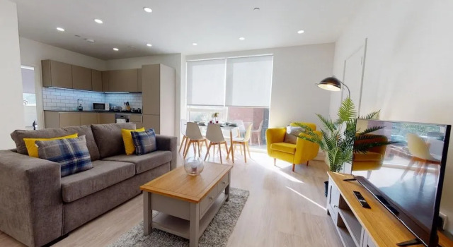 Luxury 1-bed Town Centre South Stevenage, Забронировать Отель Стивенидж 