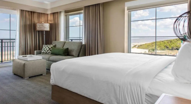 Standard Doppel Zimmer mit Landblick Courtyard by Marriott Jekyll Island