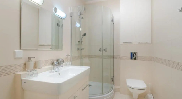 Апартаменты c 1 комнатой с балконом и с видом на море Sea Towers Gdynia