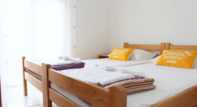Студия с балконом и с красивым видом из окна Apartments Bella