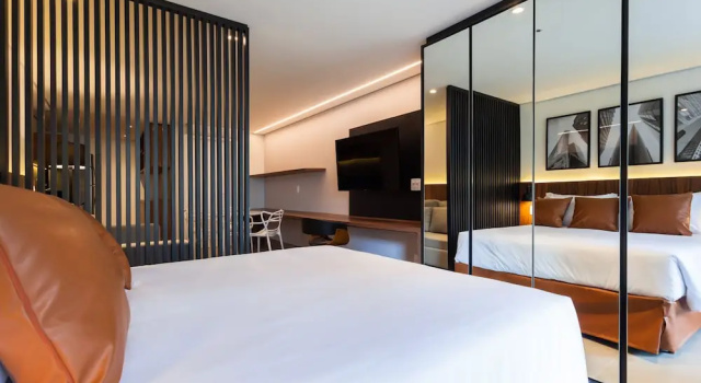 Студия Deluxe Tabas by Blueground Pivô Match Vila Nova