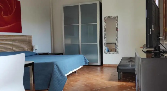 Студия с видом на сад Villa Smeraldo Roma