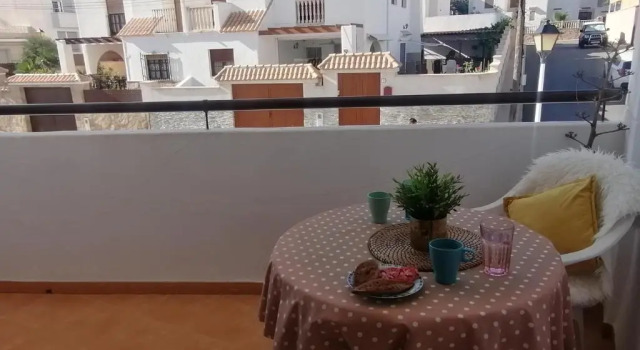 Апартаменты LA PITA- Terraza con vistas al mar & parking, a 1 min de la playa