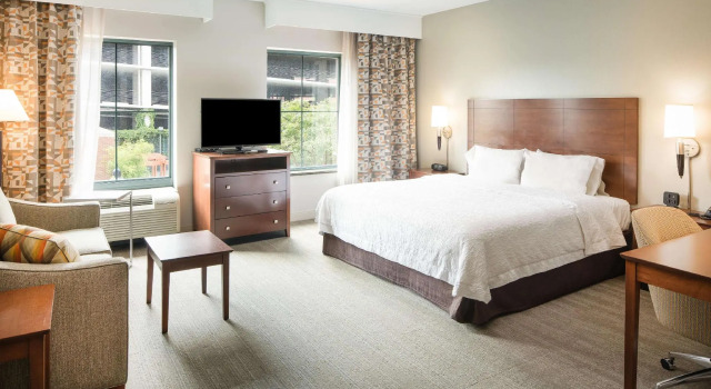 Двухместная студия Hampton Inn & Suites Little Rock-Downtown