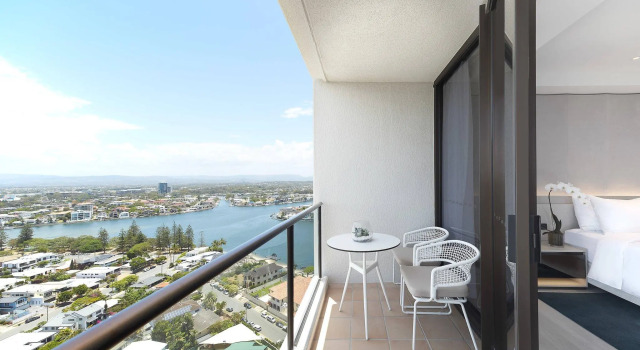 Двухместный номер Standard с балконом и с видом на океан JW Marriott Gold Coast Resort & Spa