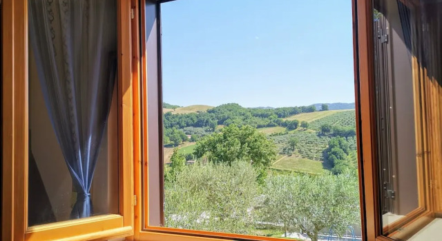 Апартаменты с видом на окрестности Agriturismo Sole Luna