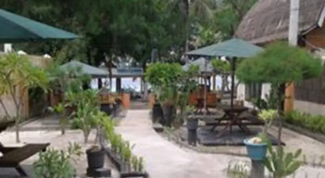 Blue Beach Cottages I, Забронировать Отель Гили Траванган острова Гили, рядом с Turtle Conservation Gili Trawangan