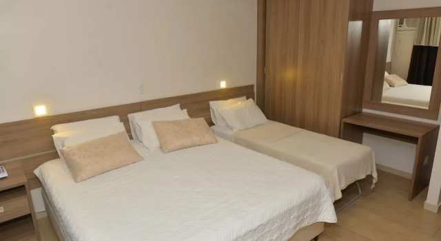 Трёхместный номер Luxury с видом на озеро Hotel das Figueiras