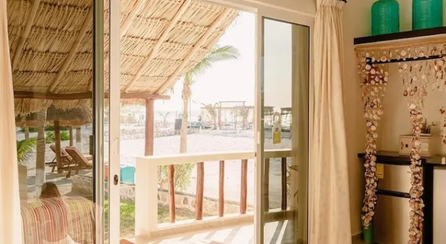 Camera Standard con balcone e vista litorale Hotel Puerto Holbox Beach Front