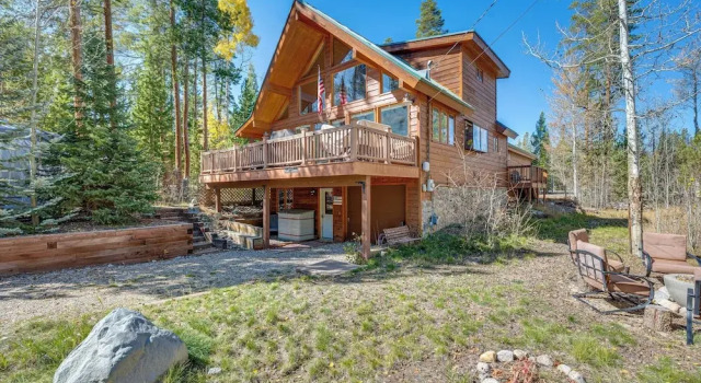 2 Mi to Rocky Mountain Nat'l Park: Cabin w/ Views, Забронировать Дом для отпуска Гранд-Лейк Rocky Mountain National Park, рядом с Columbine Lake