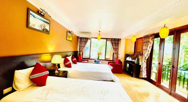 Трёхместный номер Deluxe Sapa Elite Hotel