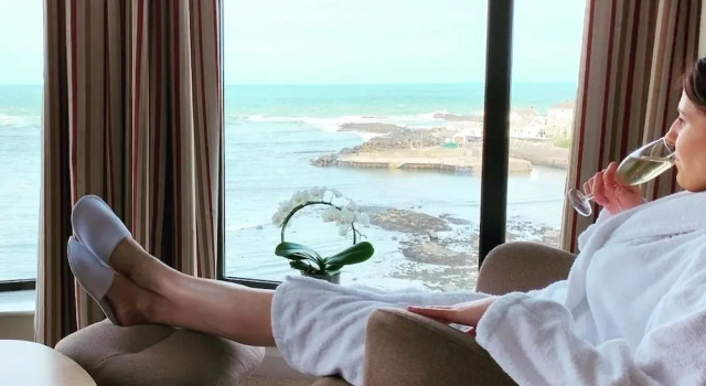 Двухместный полулюкс с видом на океан Bayview Hotel