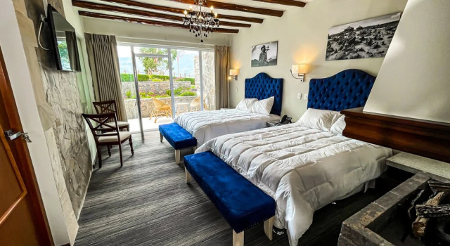 Premium Vierer Zimmer mit Bergblick Hotel Puerta del Sol Colca