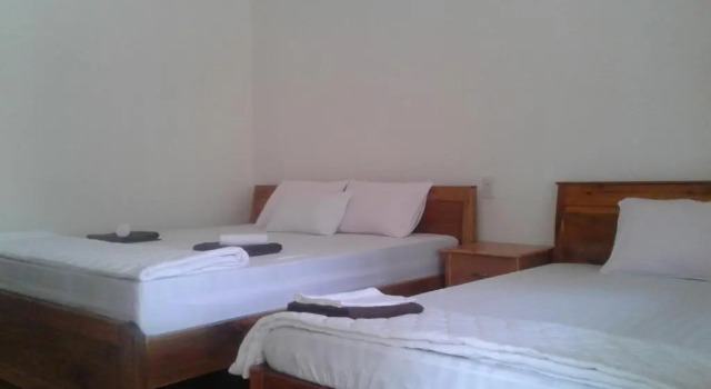 Трёхместный номер Standard с балконом и с видом на бассейн Nhat Huy Bungalow Phu Quoc