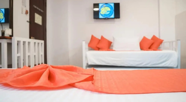 1 makuuhuone Perhe Studio 8Colors Beach House