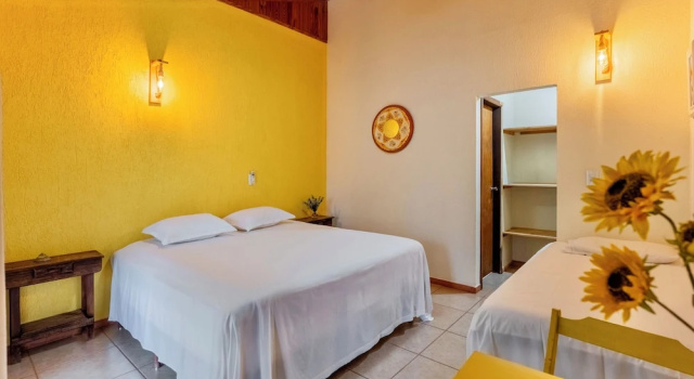 Трёхместный семейный номер Standard с видом на сад Hotel Fazenda Vale Alvorada