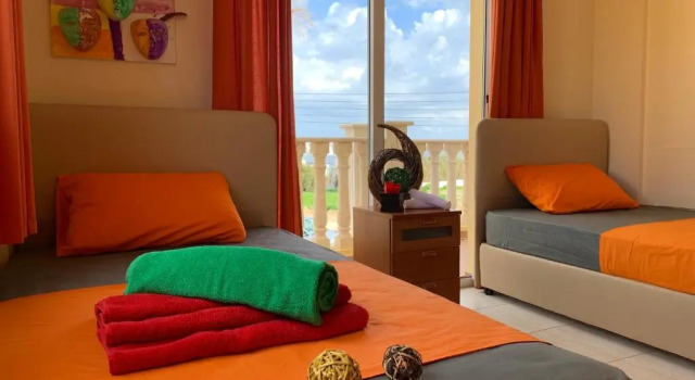 Beach Villa Sea View, XXL Pool, 4 Bedroom, Réserver Villa Ayía Nápa Famagusta