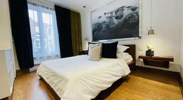 Люкс Comfort с балконом Lofts Jacques-Cartier Free Parking