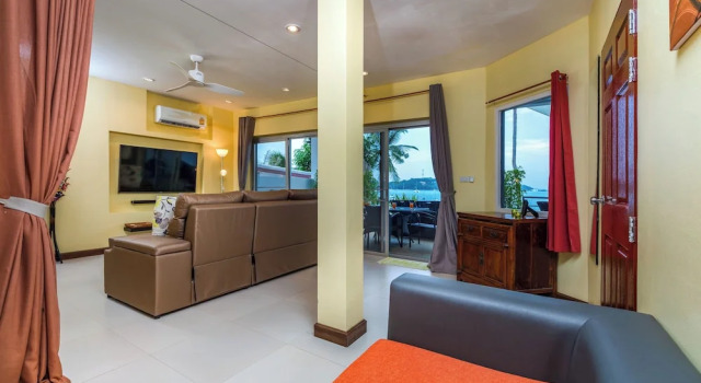 Апартаменты Superior с 2 комнатами с видом на море Dreambeach 2-villas