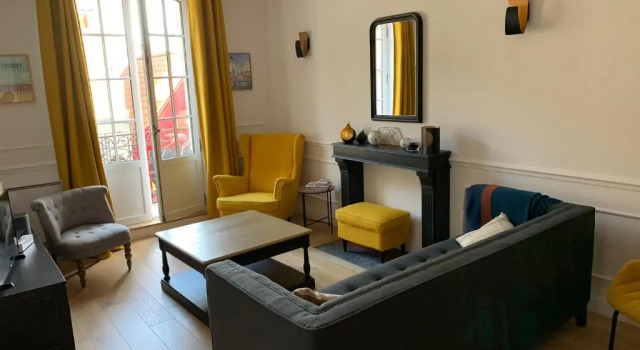 Апартаменты Le Touquet-Paris-Plage : appartement avec vue