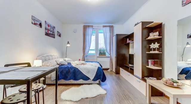Apartment Vesta at Energetikov, Забронировать Апартаменты/квартира Отели Санкт-Петербурга с парковкой, рядом с Ладожская, Парковка