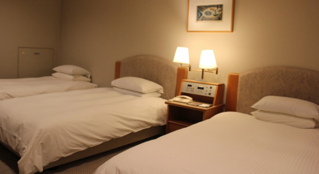 Трёхместный номер Standard Keihanna Plaza Hotel