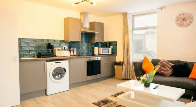 Stylish 3-bed Flat Near Cardiff City Centre Uni, Book Lejlighed Cardiff Cardiff