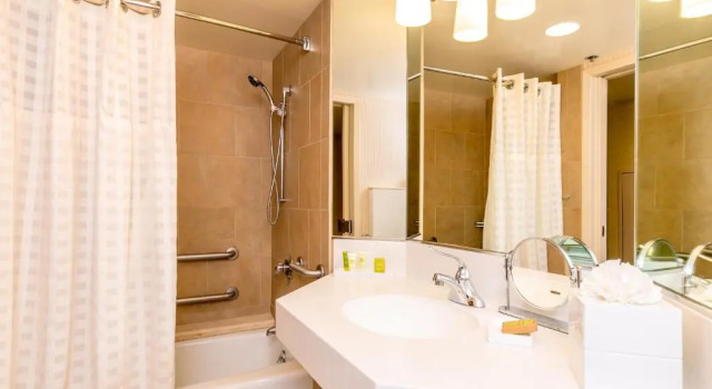 Двухместный номер Deluxe view Mobility/Hearing Accessible Hilton Parc 55 San Francisco Union Square