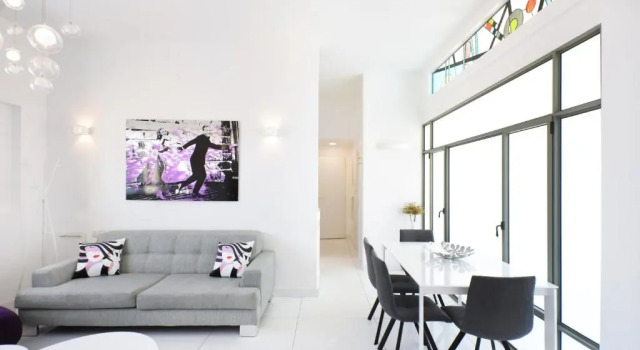 Quiet 4BR Penthouse in Yona Hanavi by HolyGuest, Забронировать Отель Тель-Авив Тель-Авивский округ, рядом с Пляж Бограшов