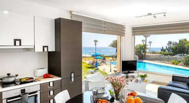 Fig Tree bay Apartment 103, Boek Appartement Hotels in Protaras met parkeren, in de buurt van Neolithic Settlement, Parkeren