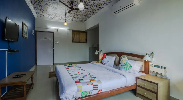OYO 22730 Home Pool View 1BHK Vagator Beach, Varaa Huoneisto Vagator Pohjois-Goa