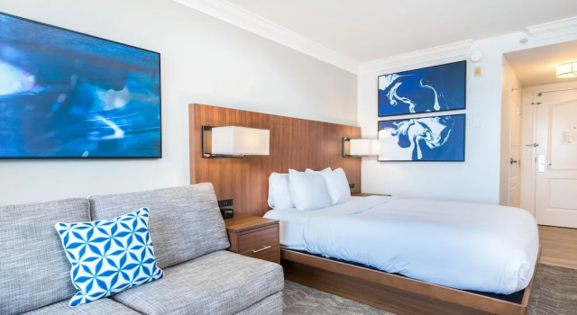 Двухместный номер Standard с красивым видом из окна Hilton Pensacola Beach