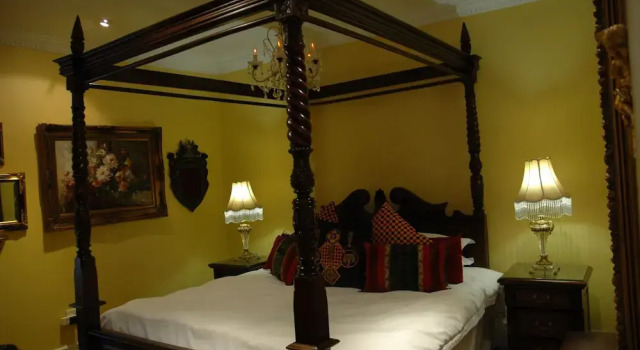 Luxo quarto Bambelela Lodge