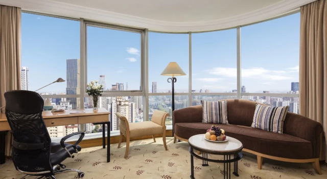 Номер Standard с видом на город Sheraton Nanjing Kingsley Hotel & Towers