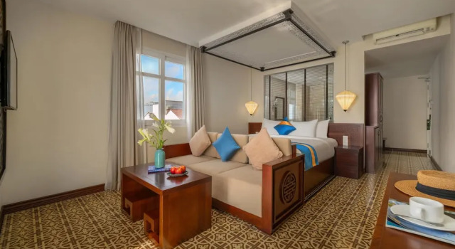 Двухместный номер Standard с видом на реку Royal Riverside Hoi An Hotel-Newly Renovated & Reopened