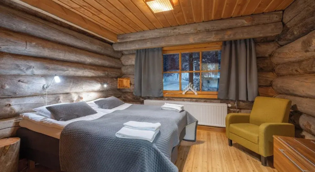 Апартаменты Standard Kuukkeli Log Houses Aurora Resort