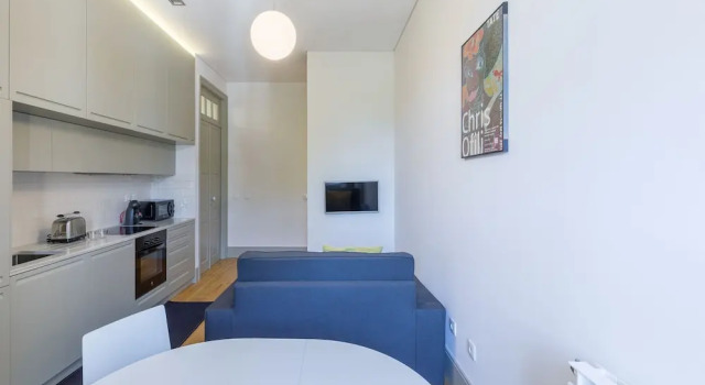 Апартаменты c 1 комнатой с балконом Casa Amarela