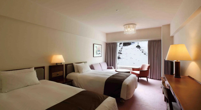 Двухместный Building No. 3 with slope view Naeba Prince Hotel