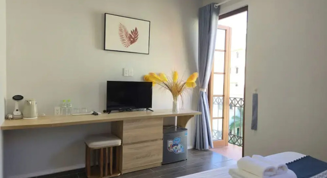 Номер Deluxe с балконом и с видом на город Golden Sunset Hotel