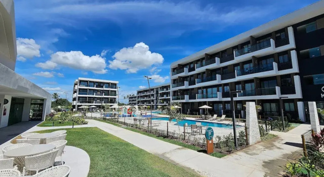 Flat luxo com varanda gourmet no Makia, Varaa Hotelli SPA-hotellit kohteessa Bahia, SPA