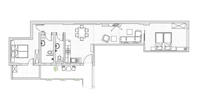 Апартаменты The North Tower Apartment