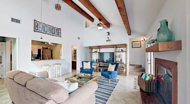 3BR w/ Pool & Big Gulf-view Deck Steps to Beach 3 Bedrooms 3 Bathrooms