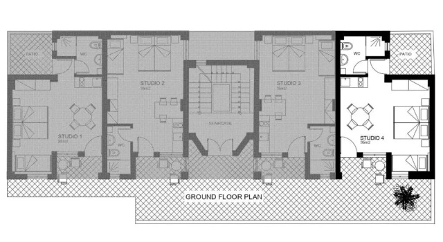 Номер Comfort Esperos Studios and Apartments, #3 and #4
