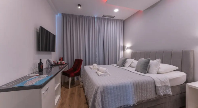 Двухместный номер Deluxe Sky & Sun Luxury Rooms with private parking in the garage