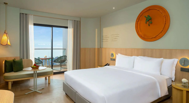 Номер Executive с видом на океан Mercure Rayong Lomtalay Villas & Resort