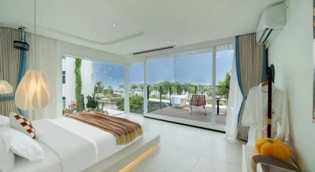 Yige Seaview Parent-child Hotel (Xiada Baicheng Branch, Huandao Road), Забронировать Отель Сямынь Фуцзянь, рядом с Zengcuo'an Bathing Spot