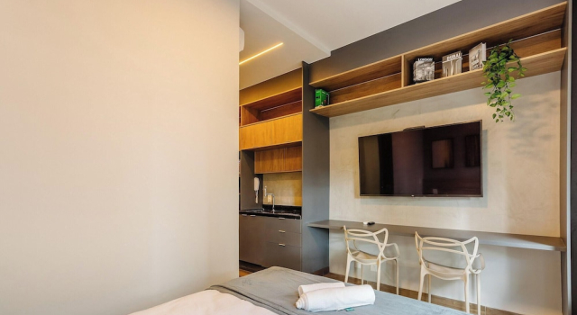 Апартаменты Beautiful Studio With Pool in Campo Belo Hmc0320
