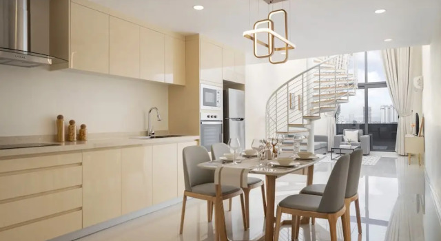 Номер Standard Дуплекс c 1 комнатой TK Central Serviced Apartments