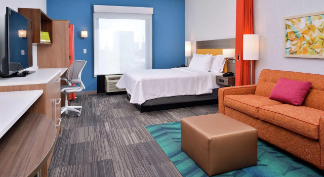 Студия Home2 Suites By Hilton Tampa Downtown Channel District
